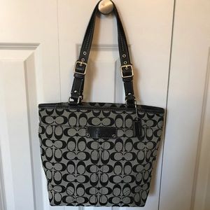 New Listing: Authentic Coach Signature Print Black